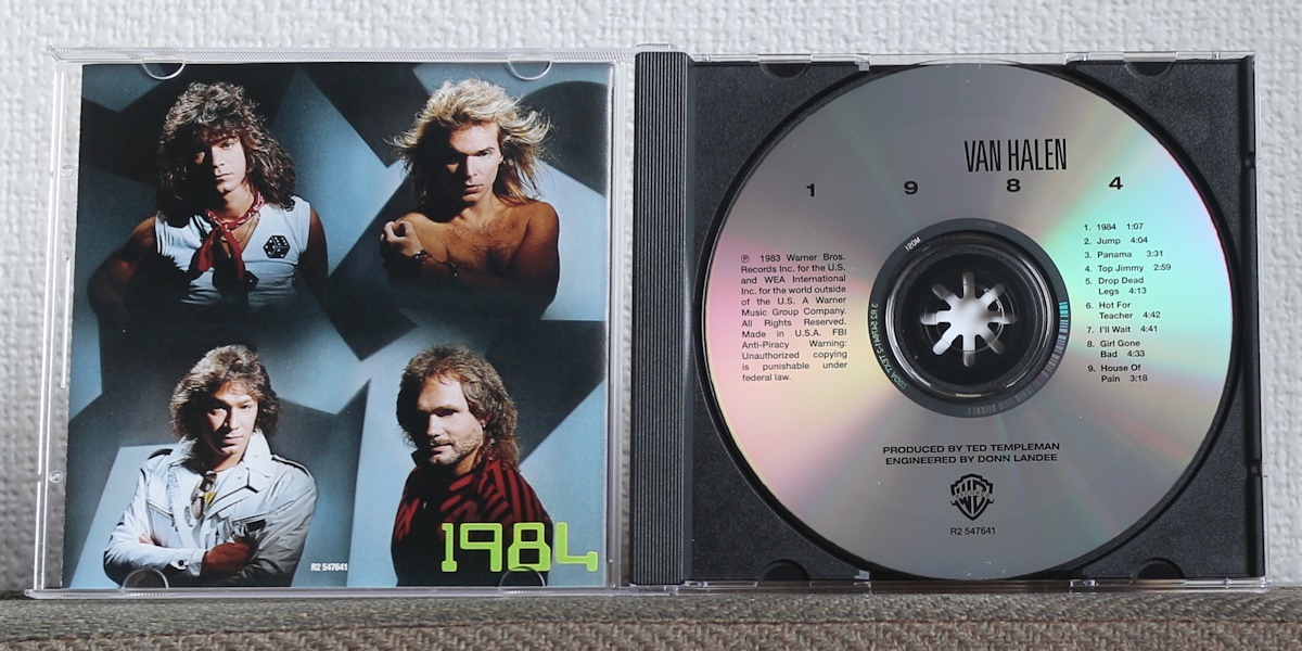 CD/高音質リマスター/ヴァン・ヘイレン/1984/Van Halen/MCMLXXXIV_画像3