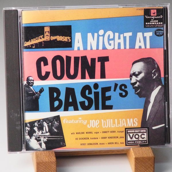 ジョー・ウィリアムズ　ア・ナイト・アト・カウント・ベイシーズ　JOW WILLIAMS　A NIGHT AT COUNT BASIES_画像1