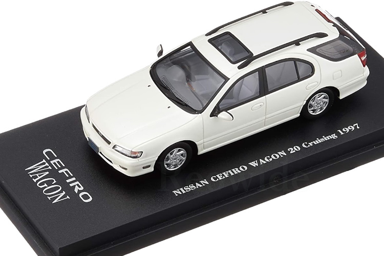 CAM 1/43 日産 セフィーロ ワゴン 1997 WA32 プラチナホワイトパール NISSAN CEFIRO WAGON Cruising_画像1