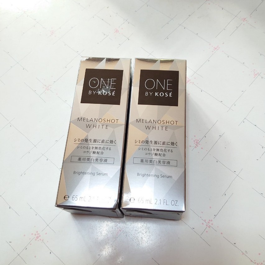 5499)ワンバイコーセー メラノショット ホワイト D 付けかえ用×2個