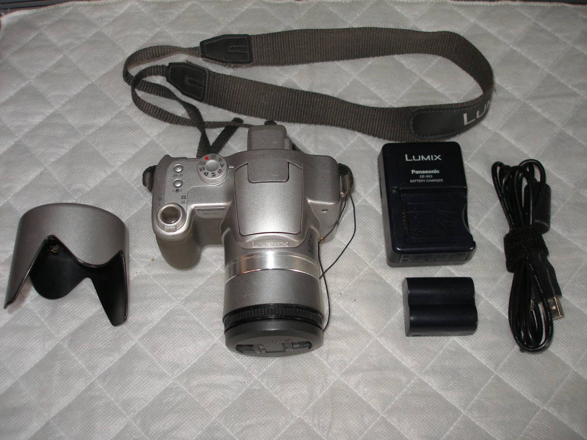 Panasonic LUMIX デジタルカメラ お取り寄せ DMC-FZ7 【おしゃれ】 動作品の中古品 新品バッテリー付