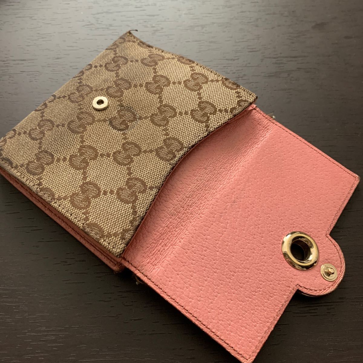 二つ折り財布 GUCCI グッチ 2つ折り財布