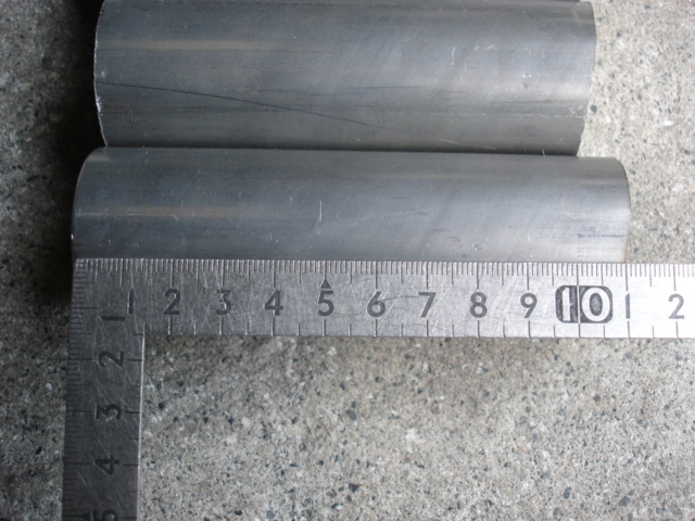  Kuromori pipe outer diameter 40mm length approximately 100mm meat thickness 1.88mm 6 pcs set 