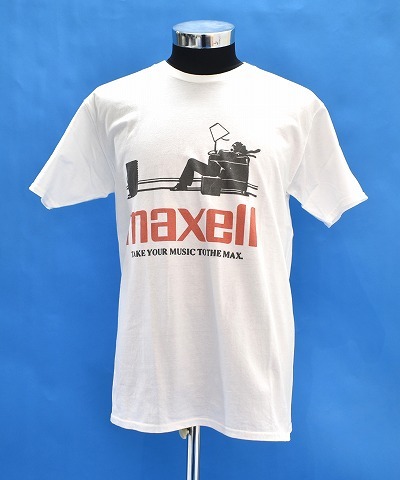 Maxell (マクセル) Travis scott ヴィンテージ Tシャツ トラビススコット usa rap vintage グレイトフルデッド grateful dead Tee 企業_画像1