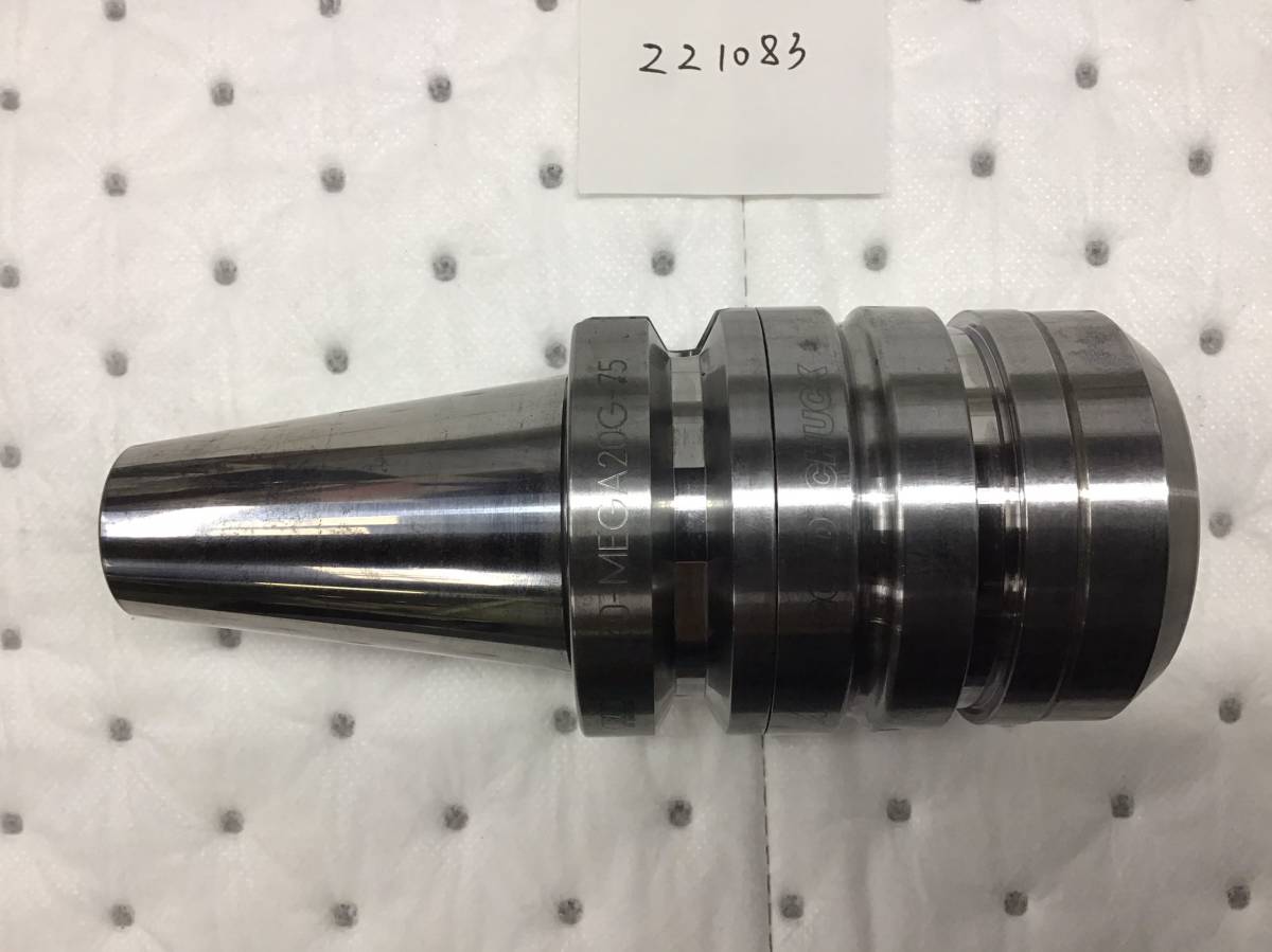 BIG 大昭和精機　MEGA GOLD CHUCK　ミーリングチャック　BBT40-MEGA20G-75　　　 　　　　　　　（221083）_画像1