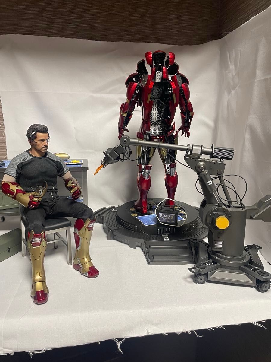 ホットトイズ　マーク7　ボーナスパーツ付き　ダイキャスト　アイアンマン ホットトイズ DIECAST アイアンマンマーク7 レビュー 前編