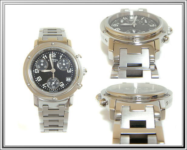 限定品人気 ヤフオク! 美品HERMES/エルメス クリッパークロノ CL1.310... - 最新品在庫