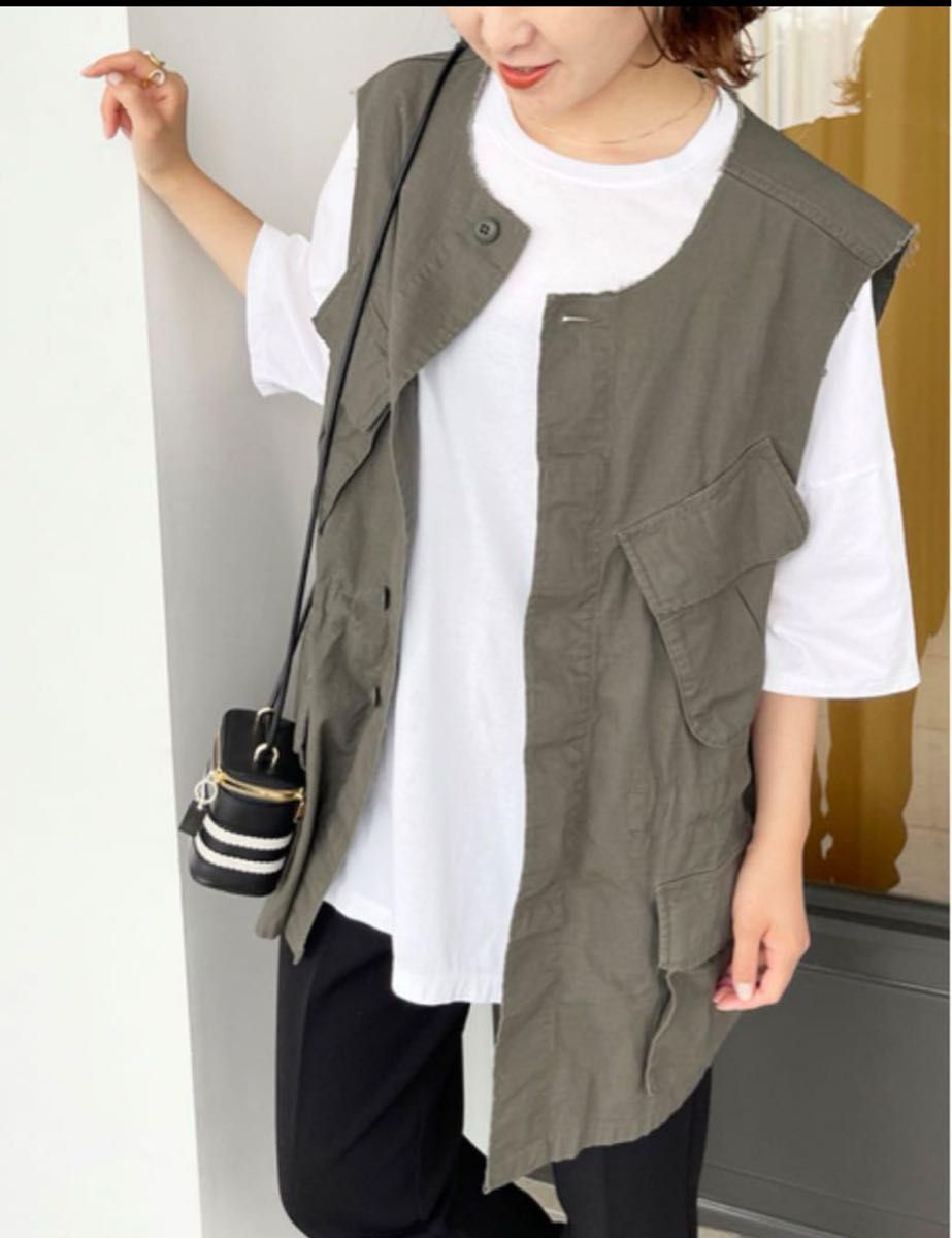 made in standard  Spick & Span 別注ミリタリーベスト