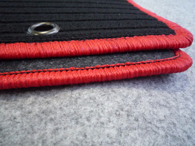  Fiat 500 Fiat *. thread color modification OK* floor mat new goods A-kr