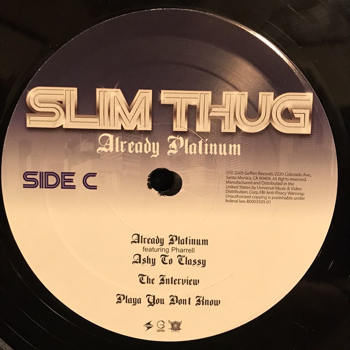Slim Thug / Already Platinum 2LP_画像3