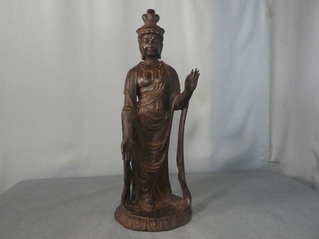 翔> △ 特別限定作品 友沢 正彦 ブロンズ製 観音像 和み △ 翔> △ 特別限定作品 友沢 正彦 ブロンズ製 観音像 和み △