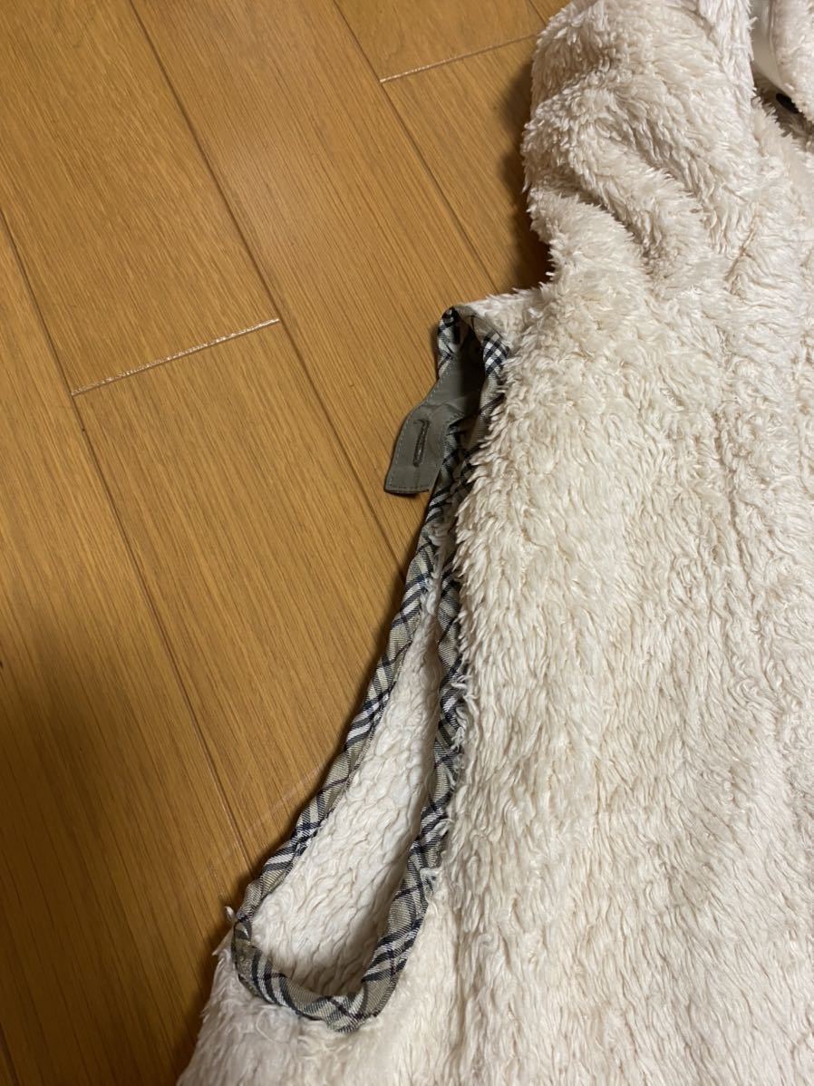 超美品 バーバリーブルーレーベル 豪華モッズコート 38 中綿入り 超美品 バーバリーブルーレーベル 豪華モッズコート 38 中綿入り