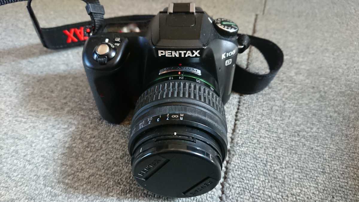 難あり PENTAX K100D レンズ18-55 デジカメ