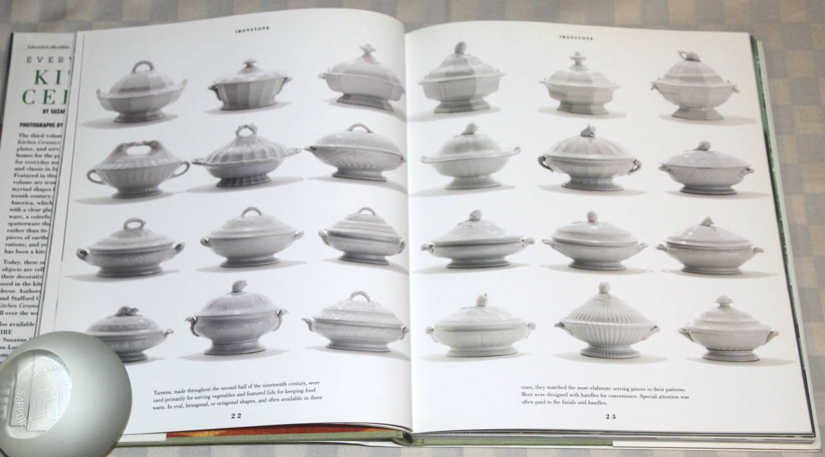 洋書　Kitchen Ceramics　 (Everyday Things) 　キッチンの陶磁器　日用品　1997年　中古本　レトロ　ヴィンテージ　アンティーク_画像4