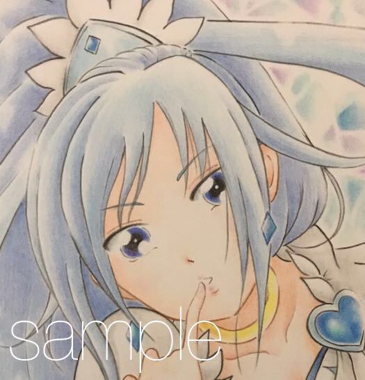 ヤフオク A5 ケント紙 色鉛筆 手描きイラスト ドキドキプ ヤフオク A5 ケント紙 色鉛筆 手描きイラスト ドキドキプ
