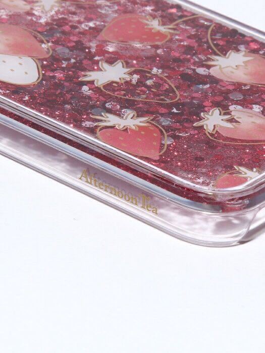  Afternoon Tea strawberry pattern oil in iPhone 8 7 6 6s case cover strawberry . strawberry Afternoon Tea lame oil in 