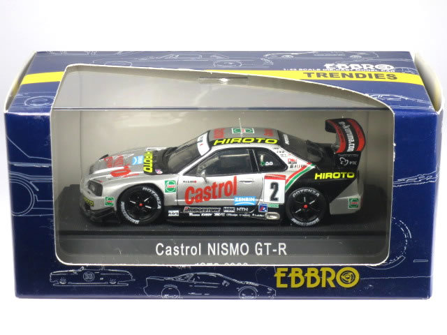 うのにもお得な 1/43 JGTC (43125) No.2 GT-R NISMO CASTROL 2000 レーシングカー