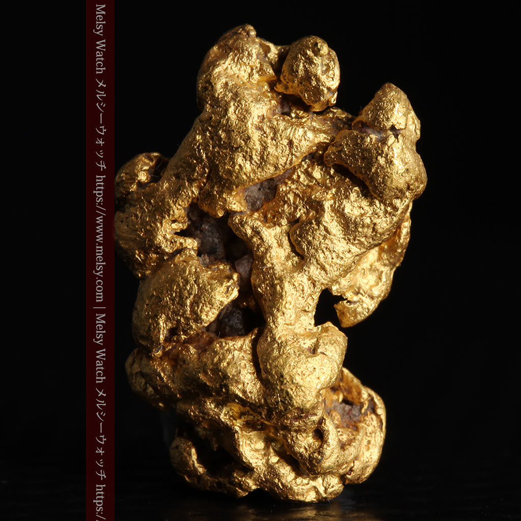 2.22gの亀の手のような形の自然金・ゴールドナゲット《商品番号G0419》の画像3