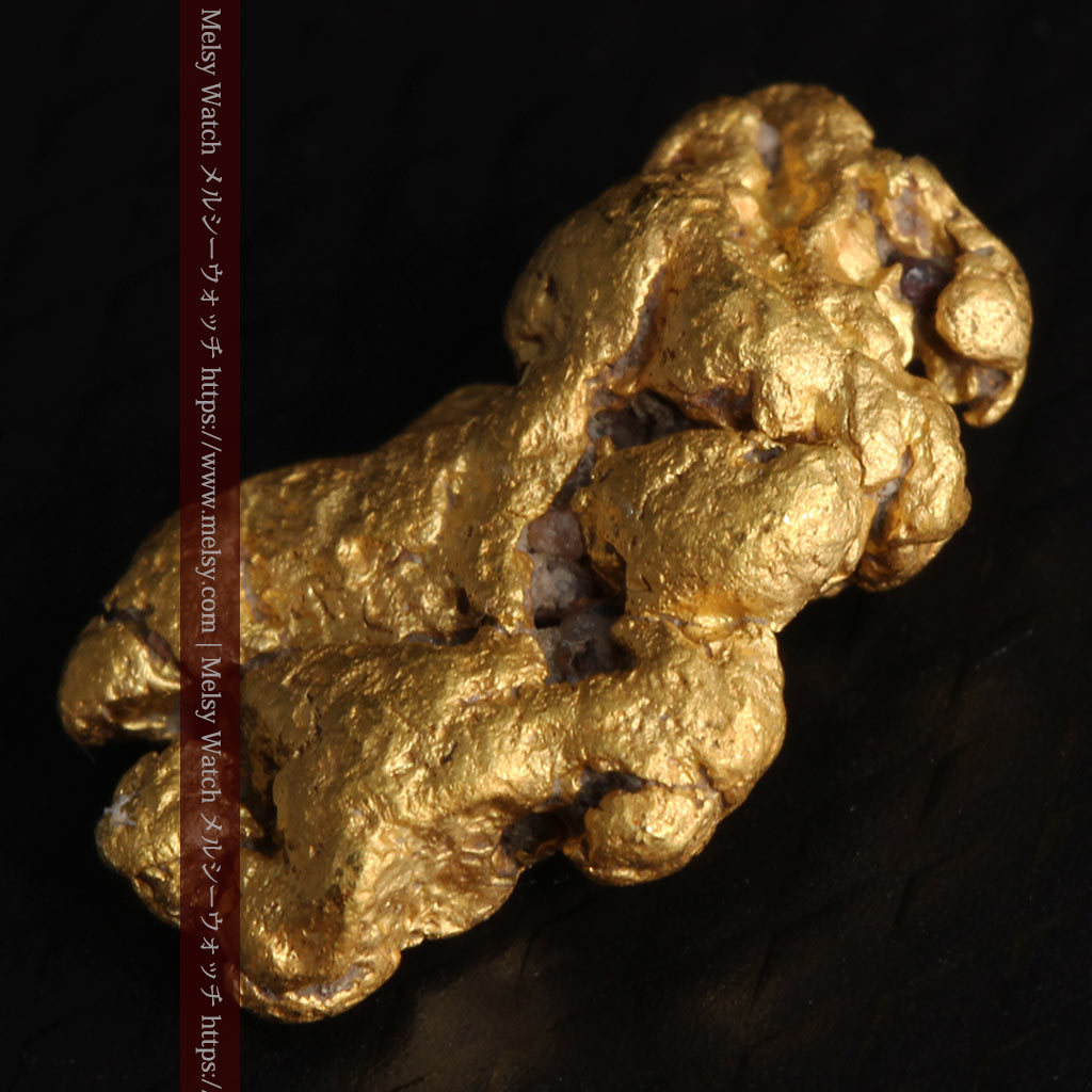 2.22gの亀の手のような形の自然金・ゴールドナゲット《商品番号G0419》の画像10