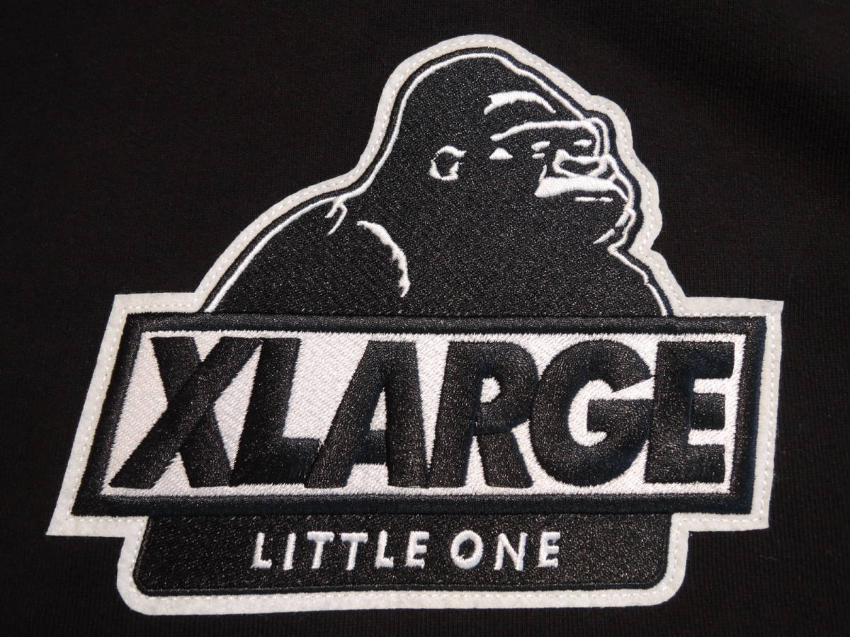X-LARGE XLarge XLARGE Kidss Ran tedoOG Gorilla .... badge Parker black anti-bacterial deodorization 140 newest popular commodity 