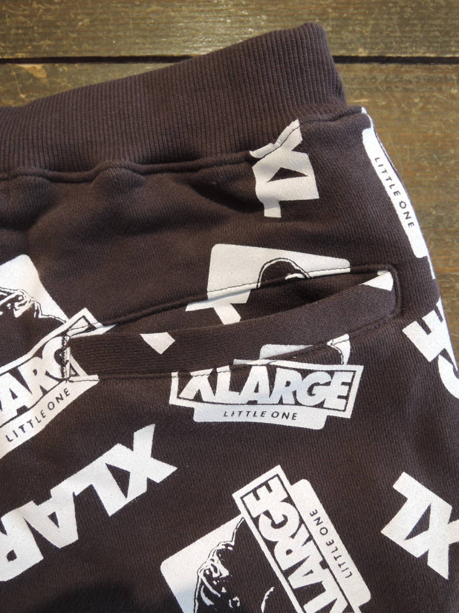 X-LARGE XLarge XLARGE Kids обратная сторона шерсть Random Logo общий рисунок тренировочный брюки уголь 140 см новейший популярный товар цена снижена!
