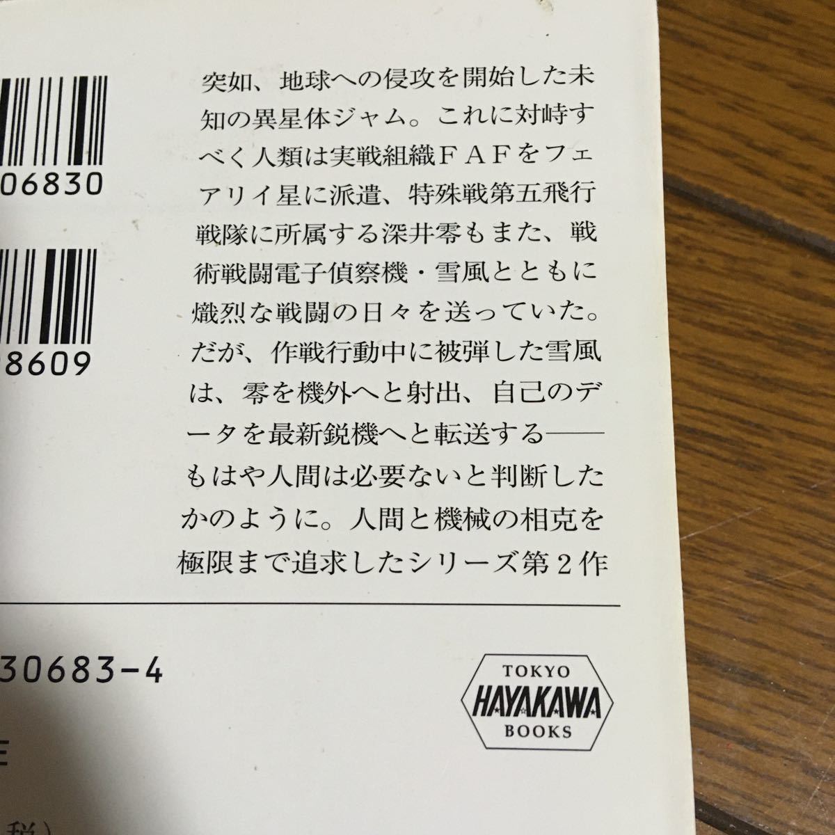 「グッドラック　戦闘妖精・雪風」神林長平早川書房　送料198円　クリックポスト_画像2