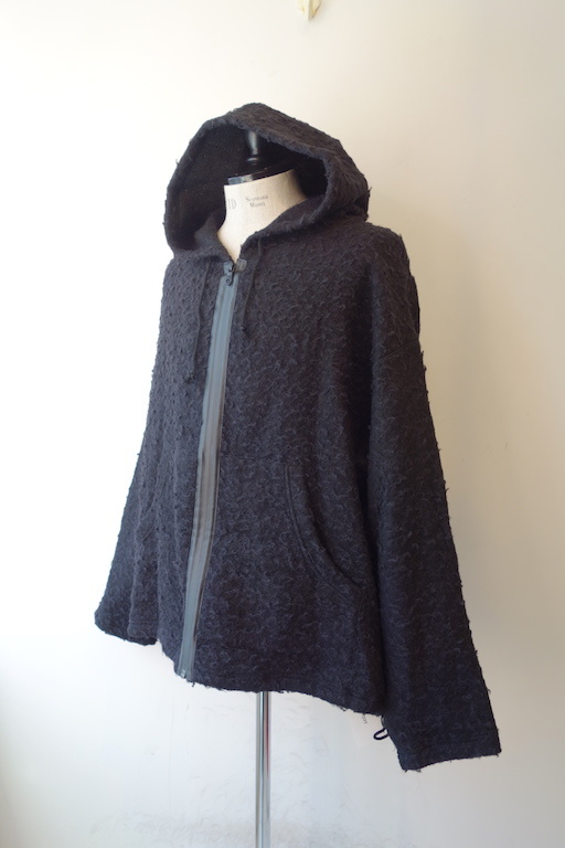 WHOWHAT BEASTIE PARKA ビッグシルエット 起毛加工 WOOL MOHAIR ALPACA