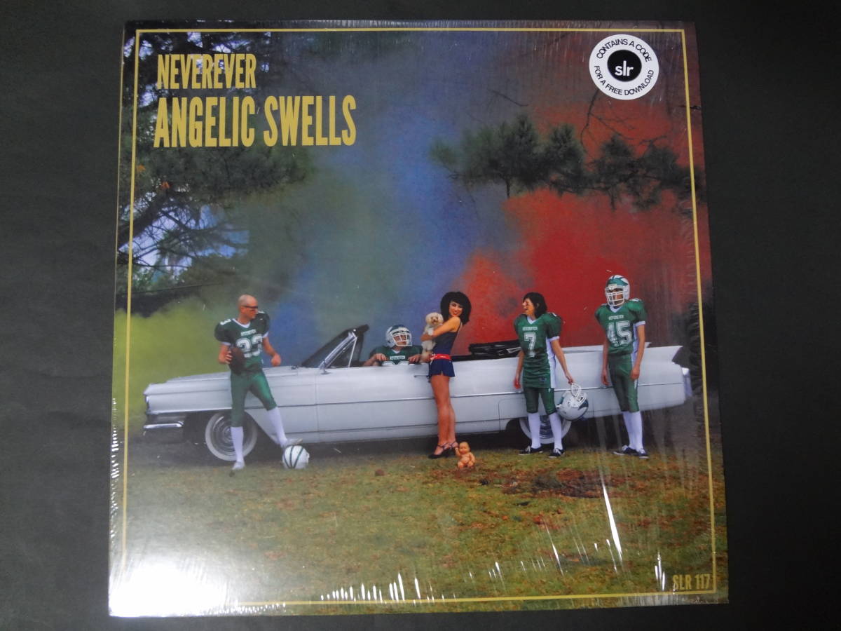 NEVEREVER/angelic swells '10 US Orig LP レコード ガレージロック silver daggers love as laughter bricolage devon williams royal we_画像1