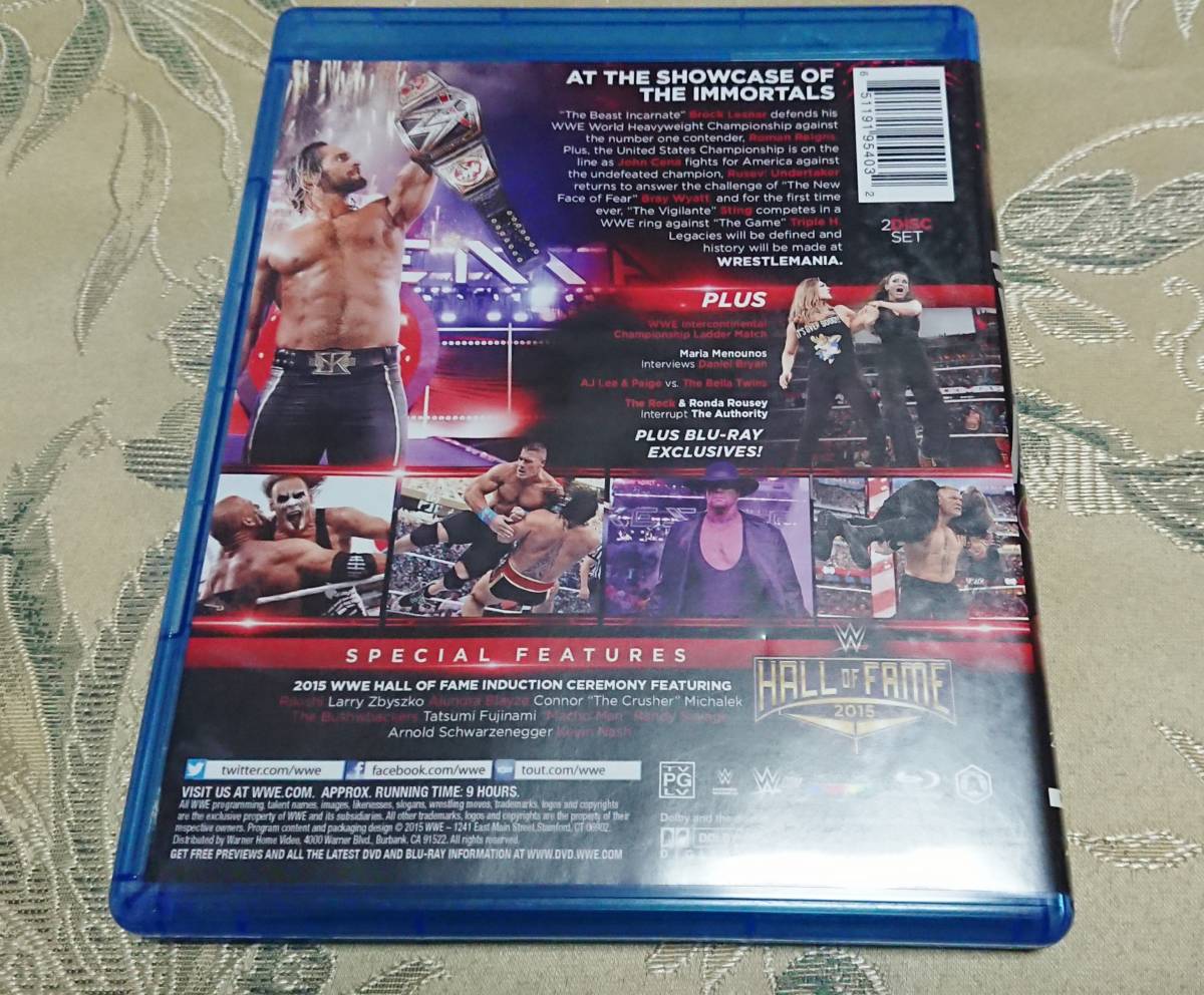 Blu-ray [WRESTLE MANIA 2017]