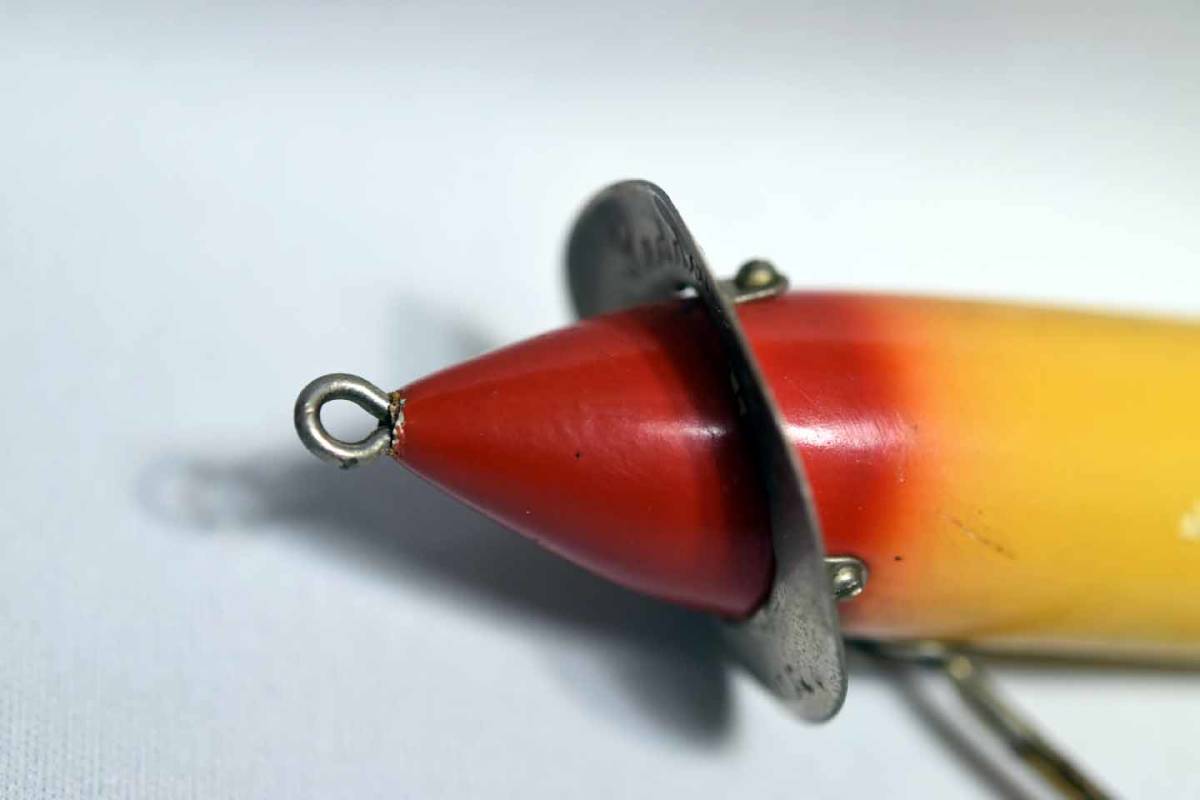 HEDDON SURFACE #200　3PIN L-RIG 、C1915,VINTAGE LURE,　へドン_画像9