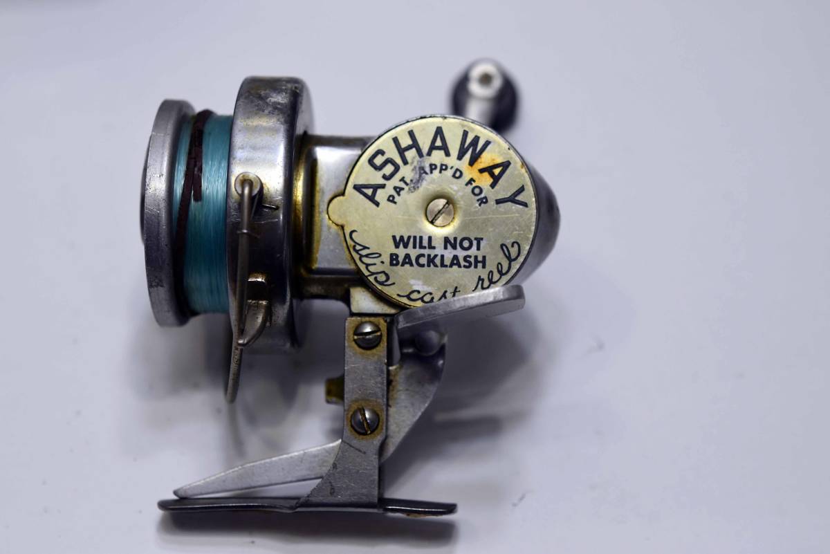 その他 VINTAGE REEL ***ASHAWAY ,OHAIO TOOL,CLEAVELAND USA,** WILL NOT BACK LASH** ,USA( B696-338)VINTAGE SPINNING RREL