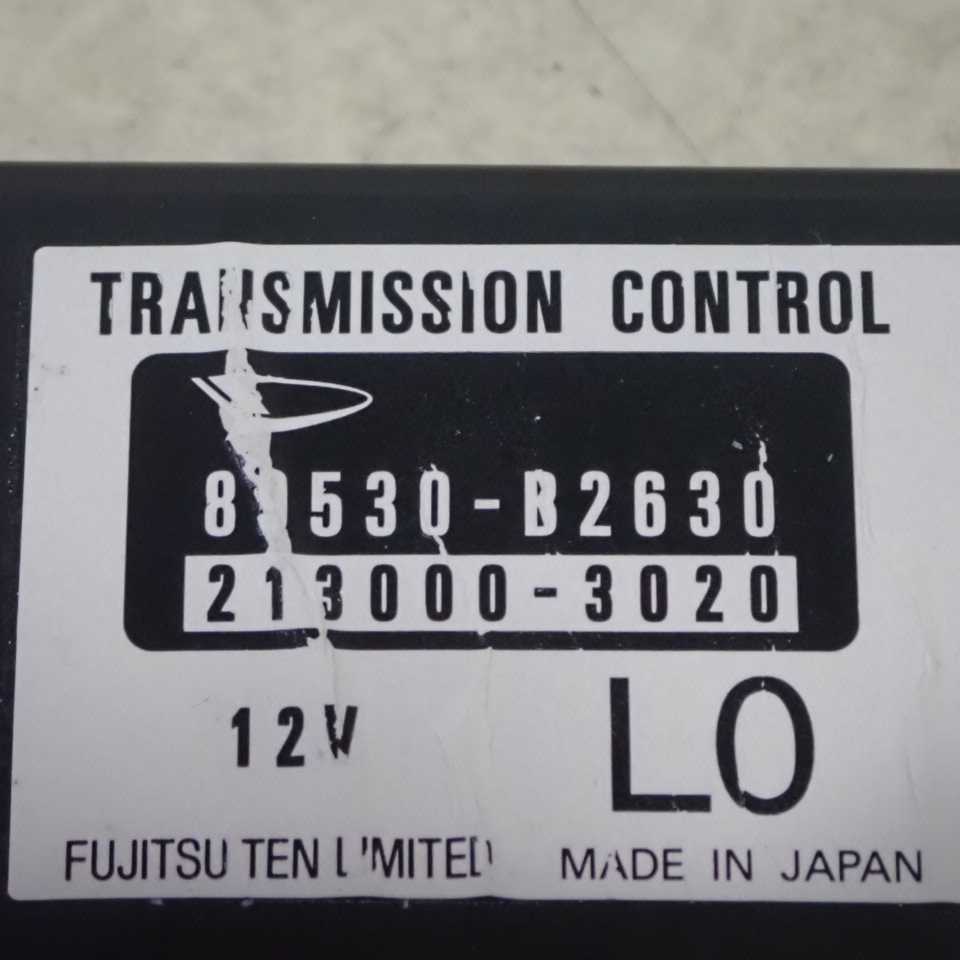 平成22年 タントカスタム L375S 前期 純正 ATミッション コンピューター オートマ KF-VE 89530-B2630 中古 即決_画像5