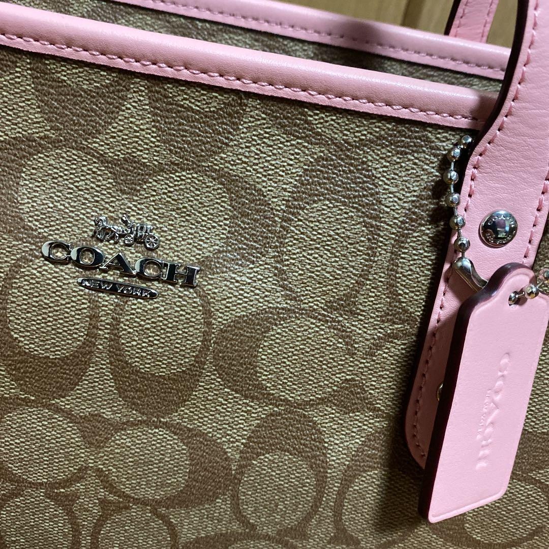 COACH シグネチャー トートバッグ