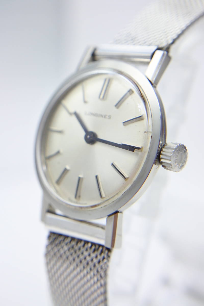 超特価好評 ヤフオク! 女性用高級腕時計 １９７０年スイス製 ＬＯＮＧ... - 最安値定番