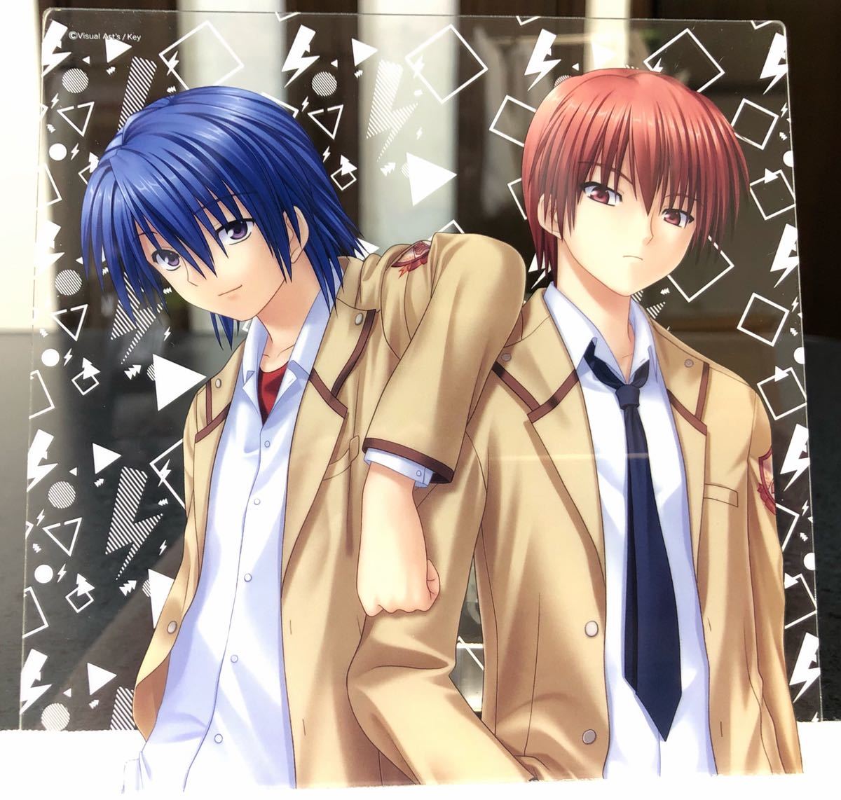 ヤフオク Angel Beats アクリルアートプレート 日向秀樹