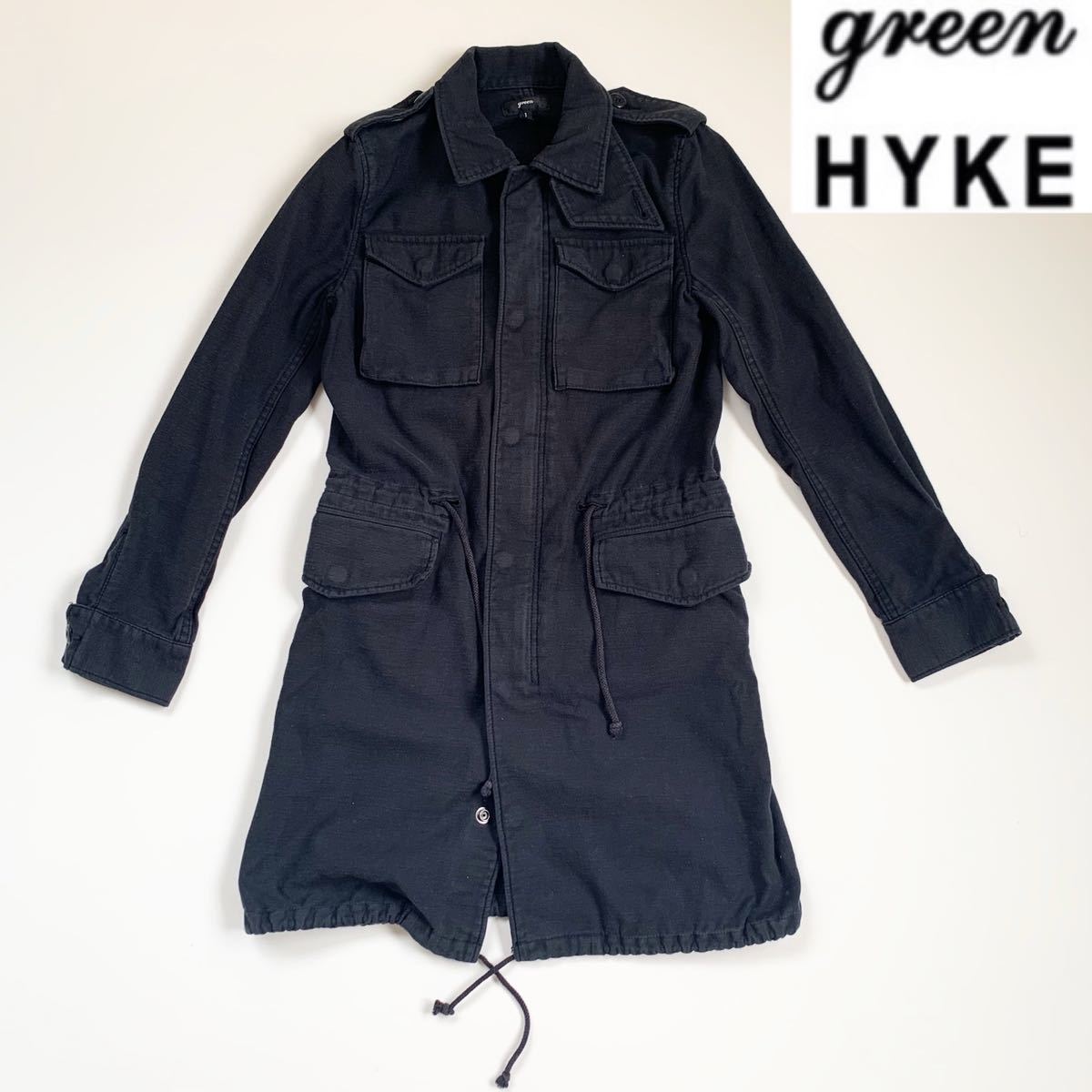 現HYKE green ファー付 ダウンジャケット サイズ2 - 通販 - guianegro