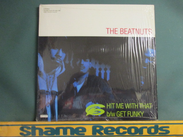 The Beatnuts ： Hit Me With That 12'' c/w Get Funky // 落札5点で送料無料_画像1