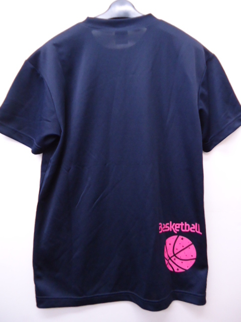 [KCM]XEB-F98-O* новый товар *[CONVERSE/ Converse ] женский короткий рукав футболка O темно-синий баскетбол 
