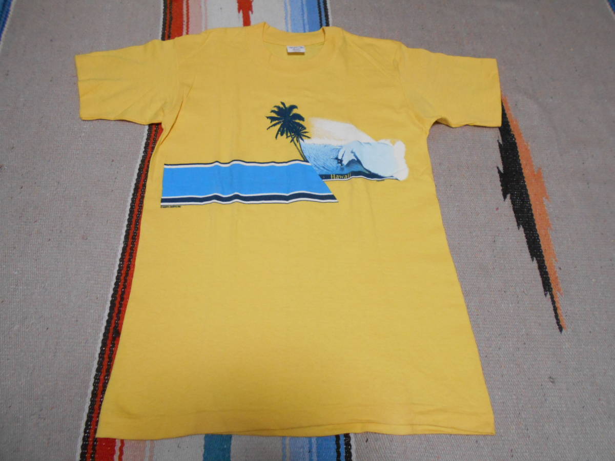 １９７０年代製ROYAL TEE HEAVY ビンテージ TシャツMADE IN USA サーフィン オールドサーフ トロピカル サーファーHAWAII VINTAGE ANTIQUES_画像7