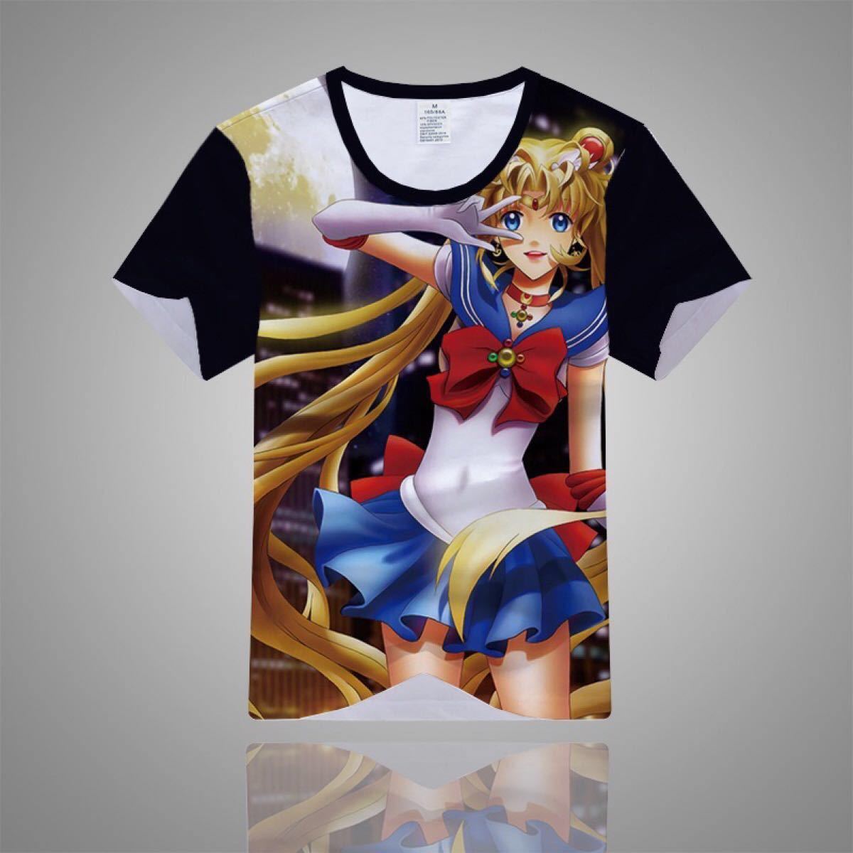 Paypayフリマ セーラームーン 美少女 可愛い おしゃれ Tシャツ 男女兼用 コスプレ 可愛い Paypayフリマ セーラームーン 美少女 可愛い おしゃれ Tシャツ 男女兼用 コスプレ 可愛い