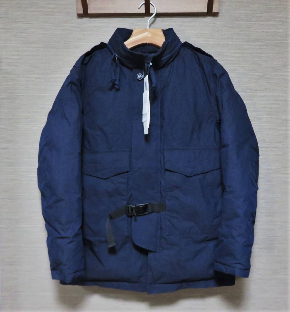 定価8.8万 新品 Snow Peak × TOKYO DESIGN STUDIO New Balance INDIGO DOWN JACKET ネイビー S スノーピーク インディゴ ダウンジャケット