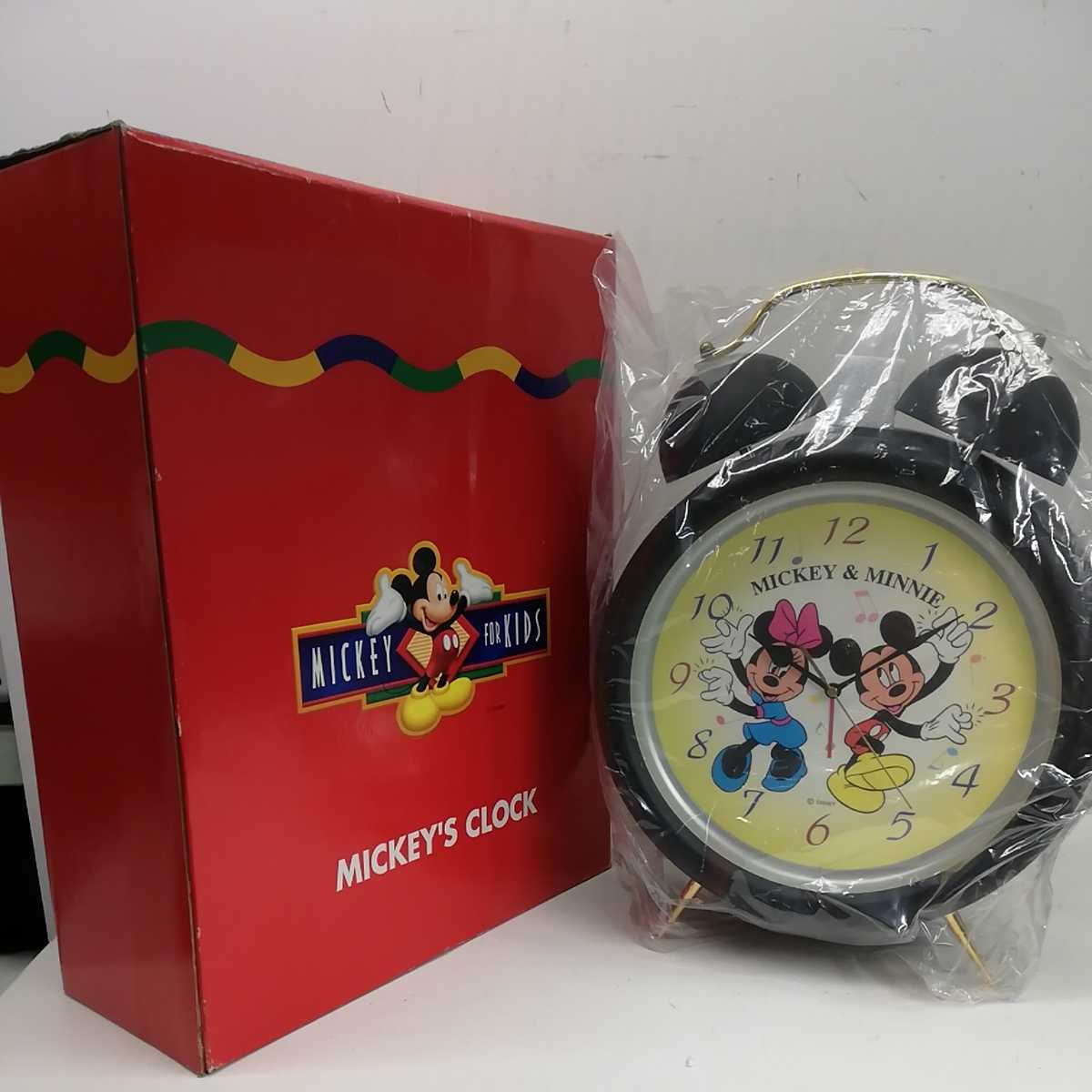 Mickey S Clock Disney 置き時計 目覚まし時計 時計 アニメ ミッキー ミニー コレクション Emm 目覚し時計 売買されたオークション情報 Yahooの商品情報をアーカイブ公開 オークファン Aucfan Com