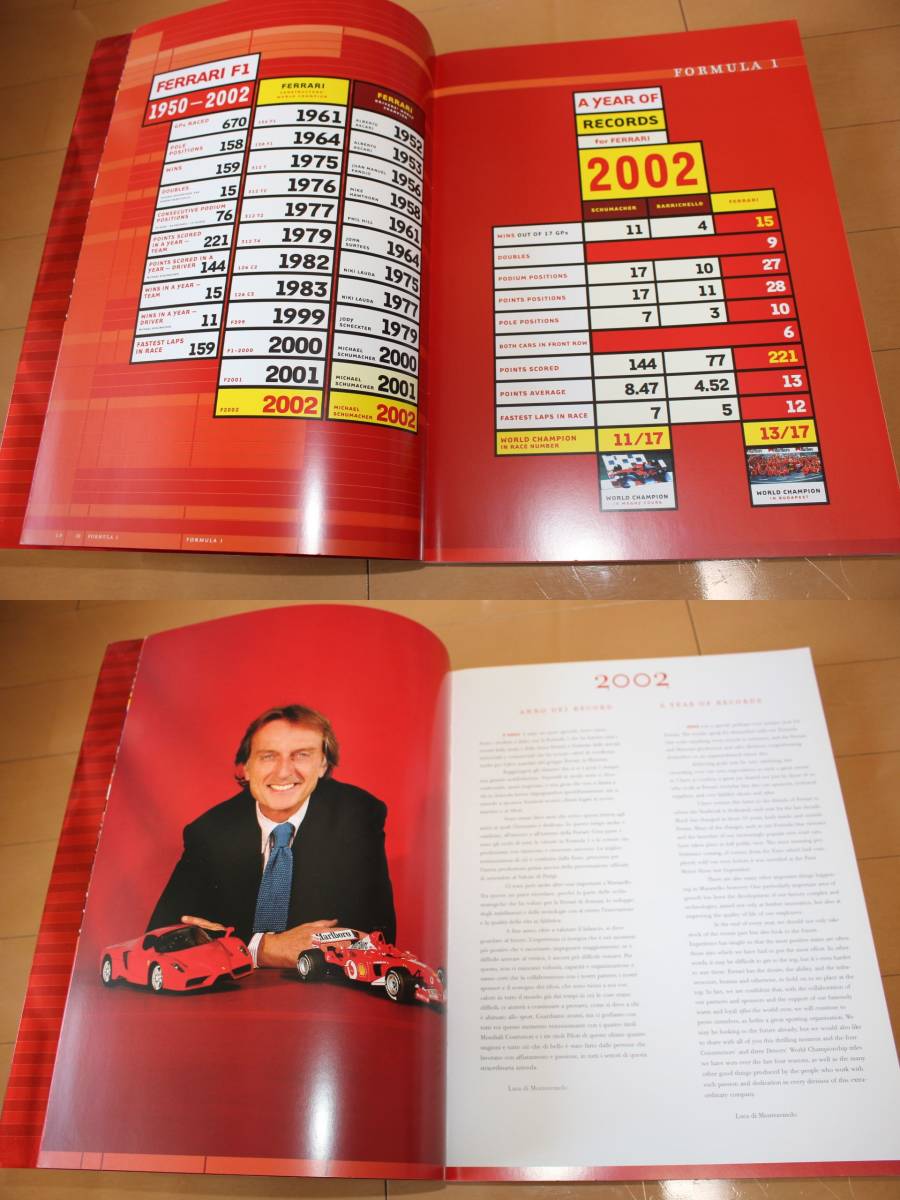 ☆送料無料 即決 希少！フェラーリ イヤーブック 2002年 Ferrari Year Book Official 洋書　F1_画像4