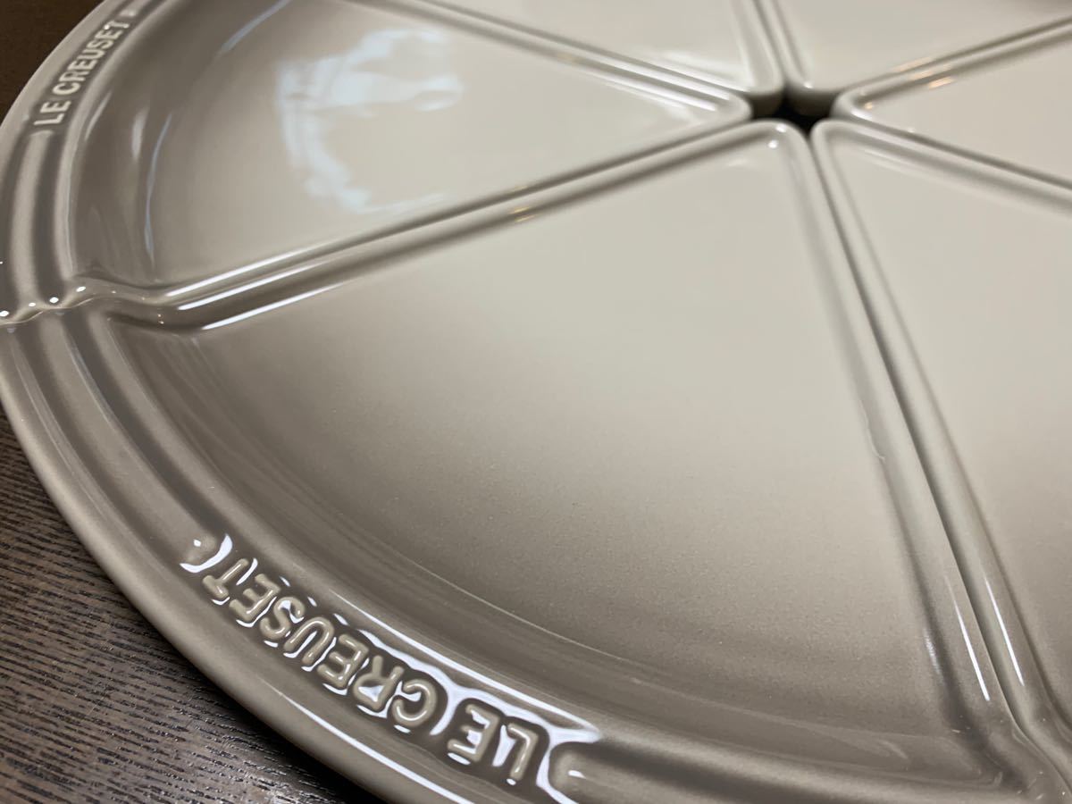 新品 ルクルーゼ パーティープレート ピザ ケーキ 6枚セット 新品 ルクルーゼ パーティープレート ピザ ケーキ 6枚セット