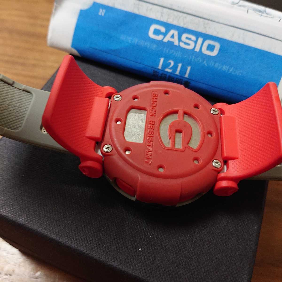 即決 特価品！94年発売 生産終了 CASIO Ｇショック 希少 グレージェイソン オリジナル DW-001J-8 _画像7