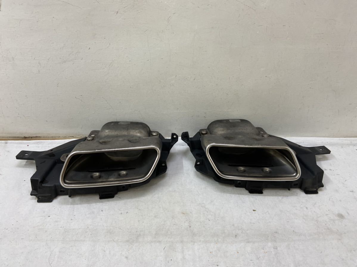 R21031 Benz S Class W221 original muffler cutter left right A 221 490 36 27-02 A 221 490 35 27-02