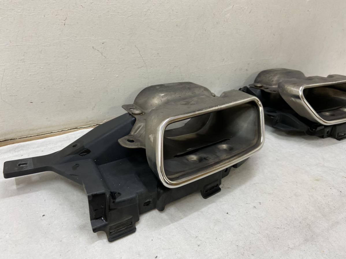 R21031 Benz S Class W221 original muffler cutter left right A 221 490 36 27-02 A 221 490 35 27-02