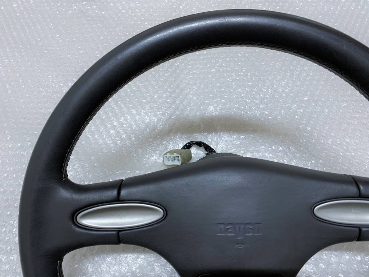日本初の 7thスカイライン R31 R31型車用ステアリングホイール 純正