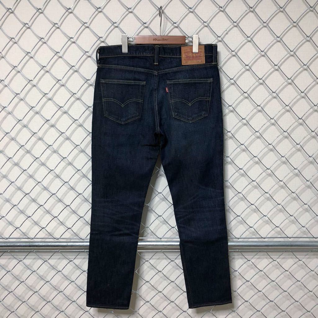 Levi's 511 WHITE OAK トルコ製 コーンデニム デニムパンツ ジーンズ 34 美品!!_画像4