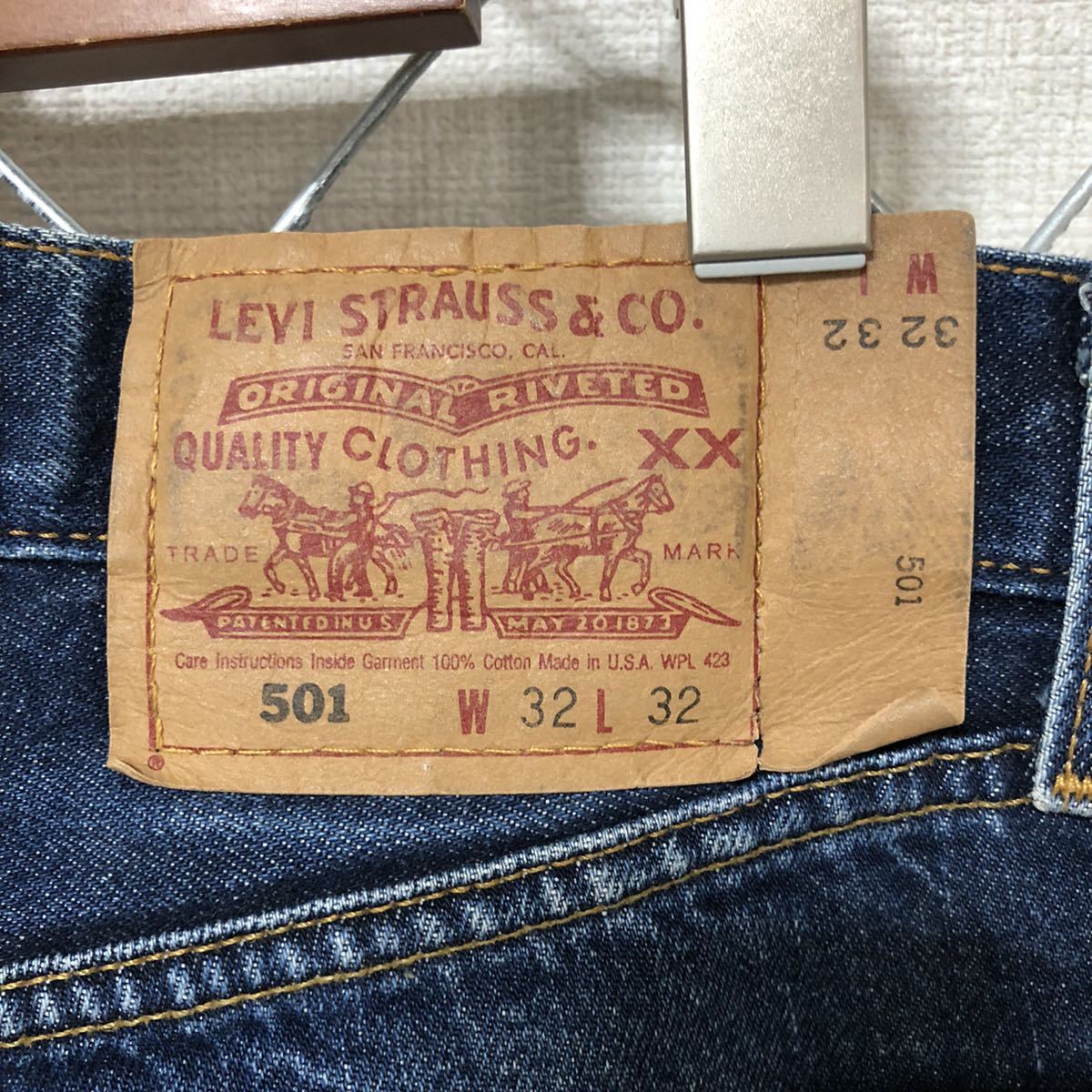 Levi's 501 リーバイス 2000年製 USA製 553 デニムパンツ ジーンズ 32 色落ち◎_画像5